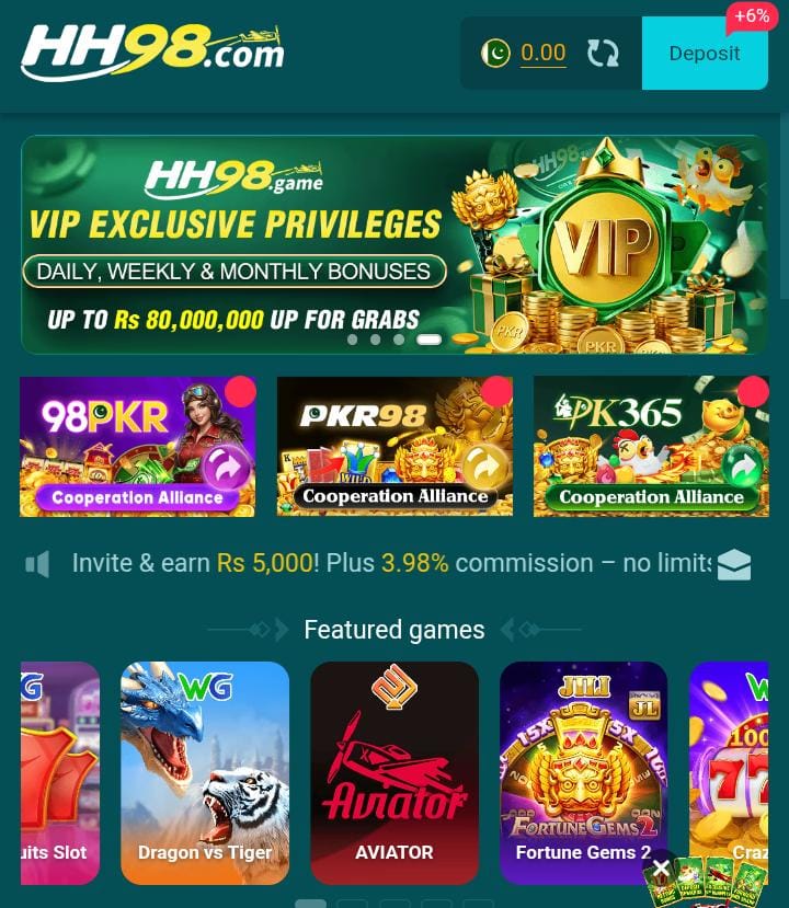 HH98 Casino Game 
