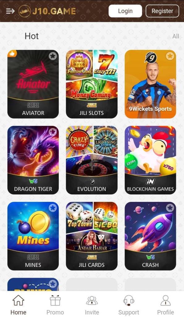 J10 Game App